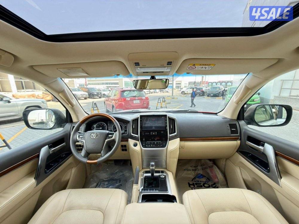 لاند كروز VXR وارد قطر صبغ قطعه فحص جير مكينه شاصي8