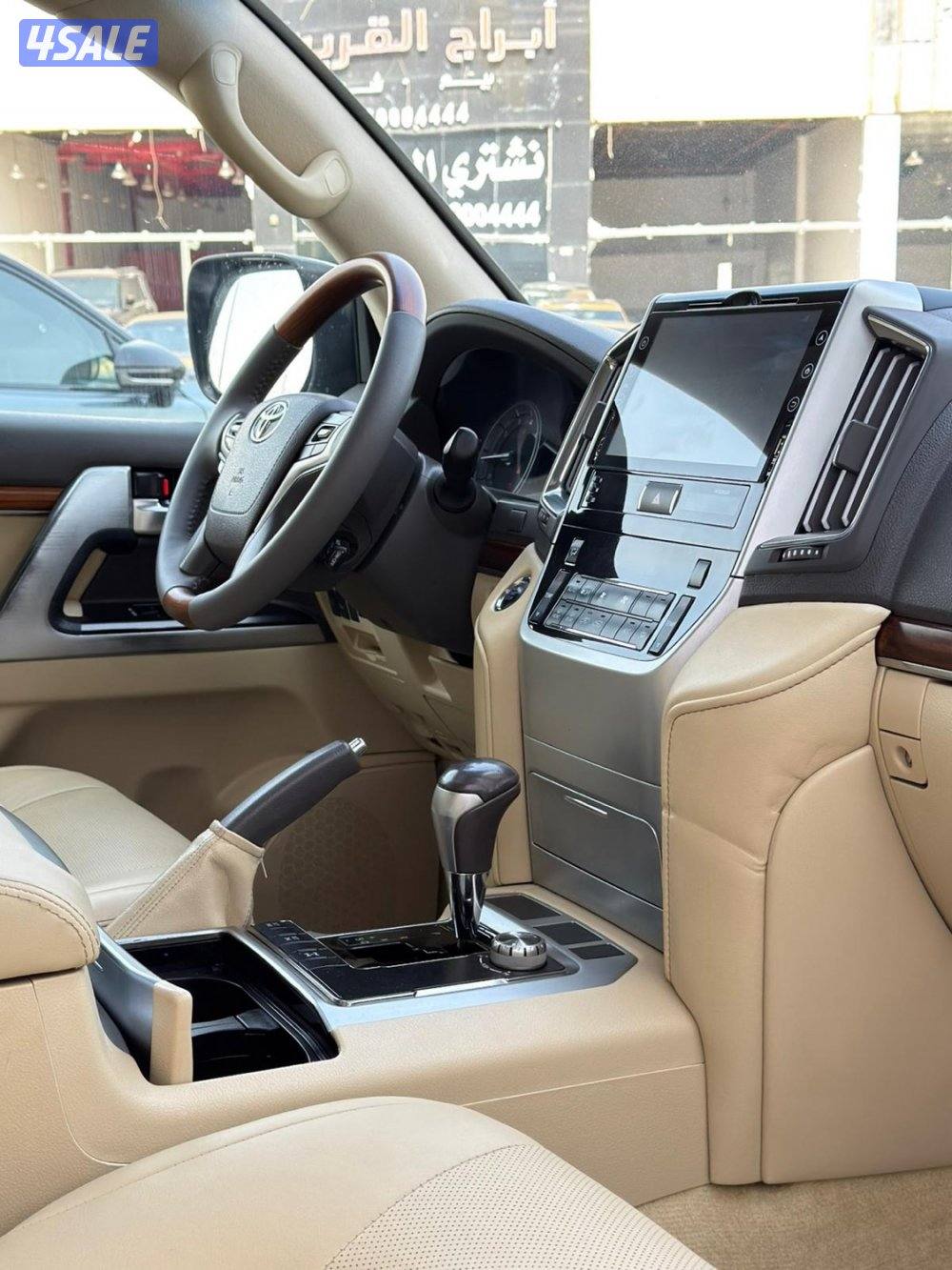 لاند كروز VXR وارد قطر صبغ قطعه فحص جير مكينه شاصي11