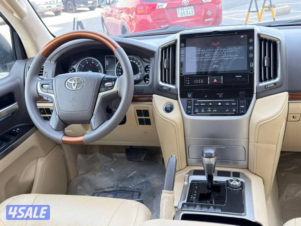 لاند كروز VXR وارد قطر صبغ قطعه فحص جير مكينه شاصي12