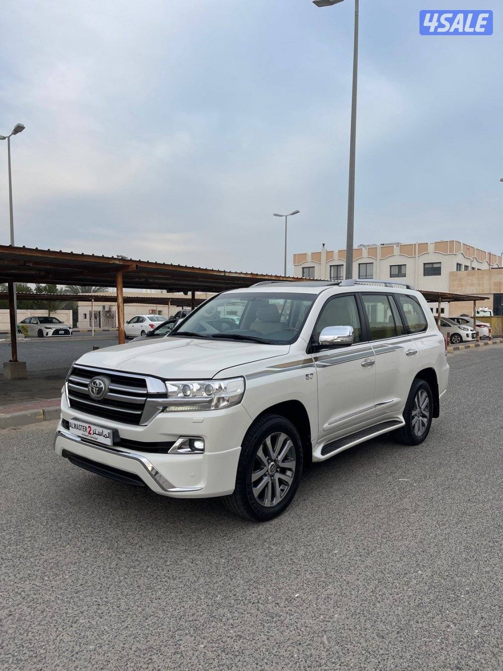 لاند كروز VXR صبغ الوكاله شرط الفحص قطر0