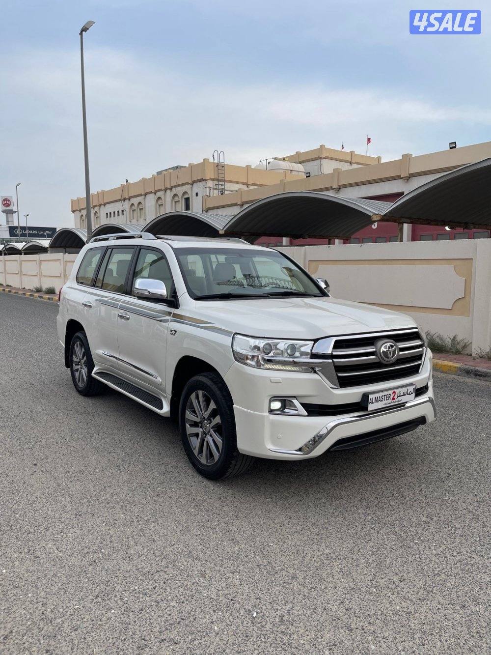 لاند كروز VXR صبغ الوكاله شرط الفحص قطر1