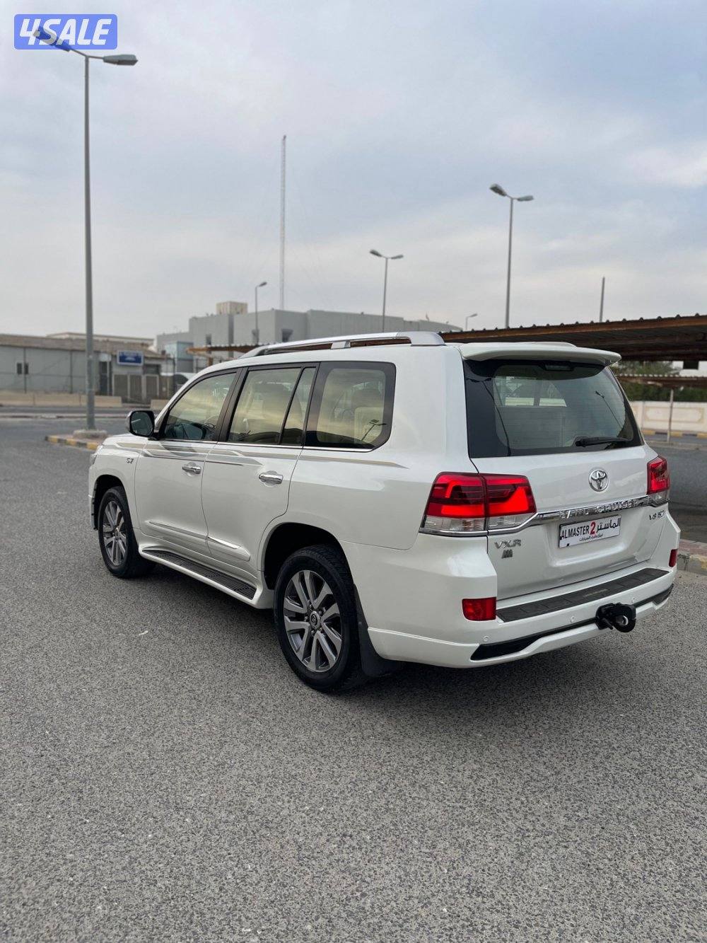 لاند كروز VXR صبغ الوكاله شرط الفحص قطر3