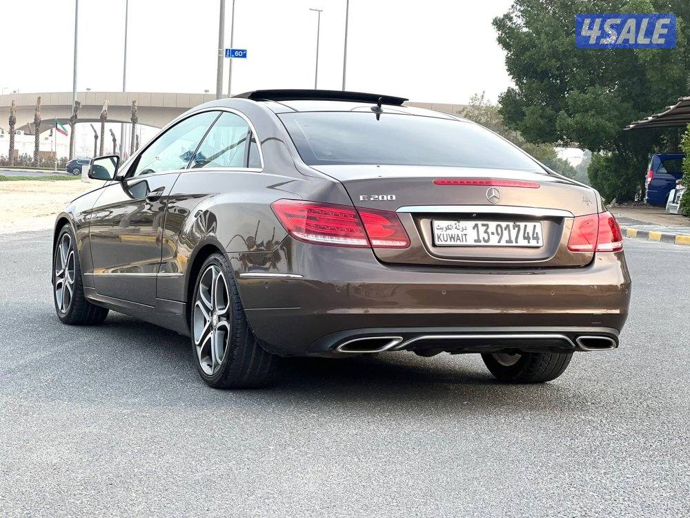 مرسيدس E200 كوبيه3
