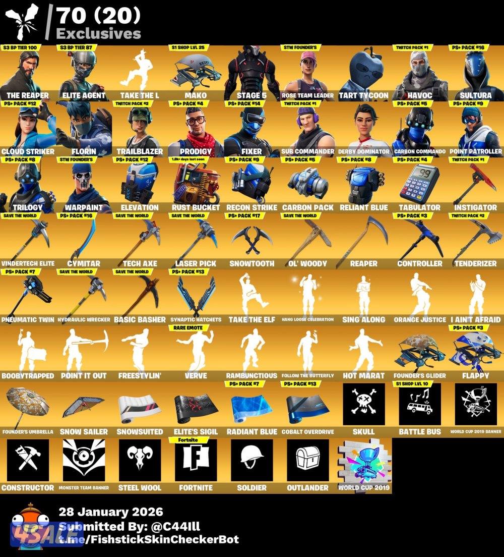 حساب سيزون الثالث كامل 350+ ينربط جميع المنصات في نوادر4