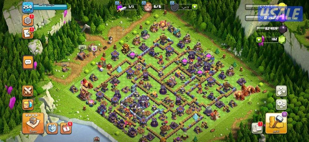 حساب كلاش 15 ماكس الماكس ماعدا السور والملوك + شرط التامين والنظافه3