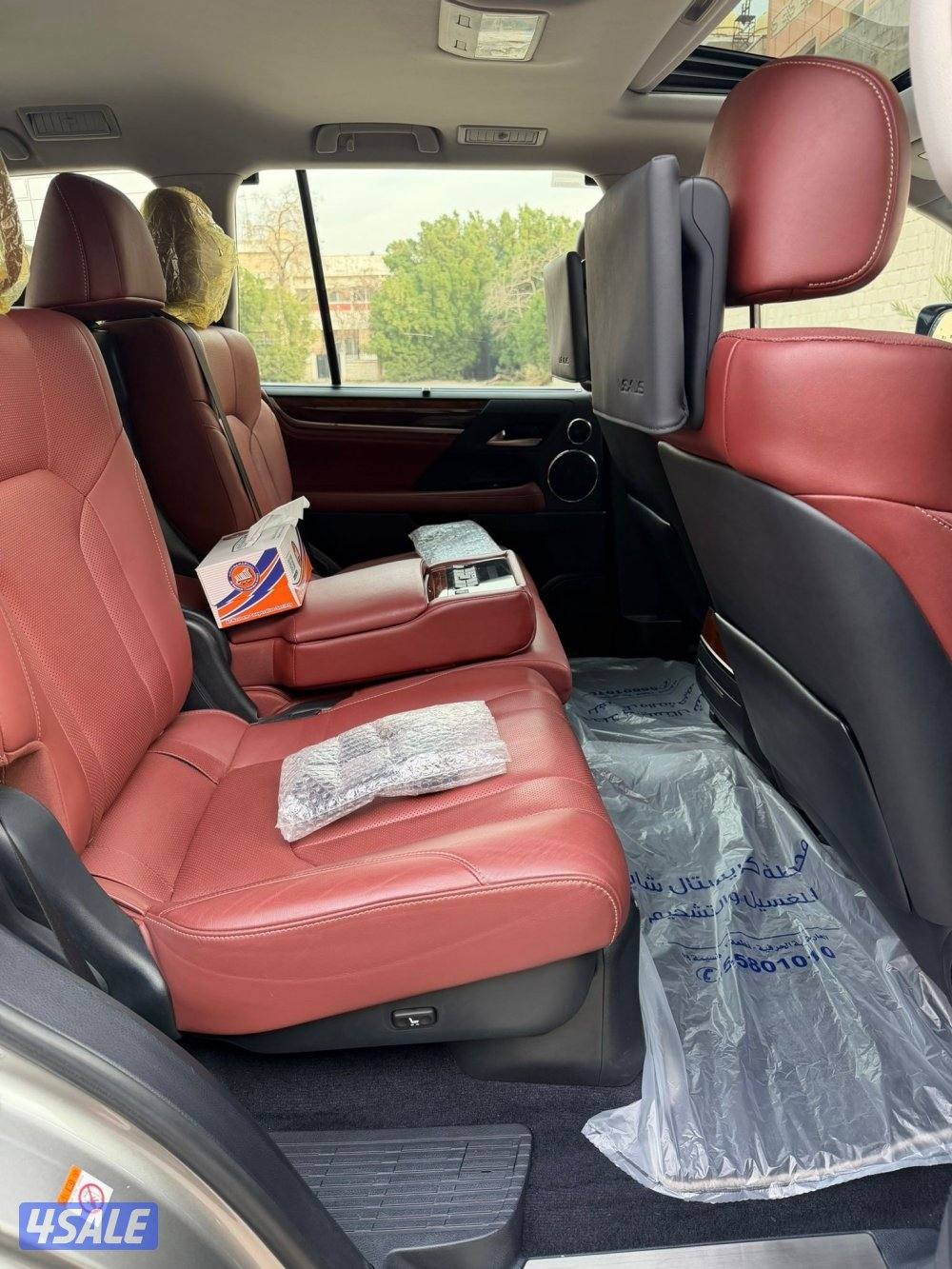 لكزس LX570 الساير 2018 سبورت بحاله الوكاله عداد 108 الف1