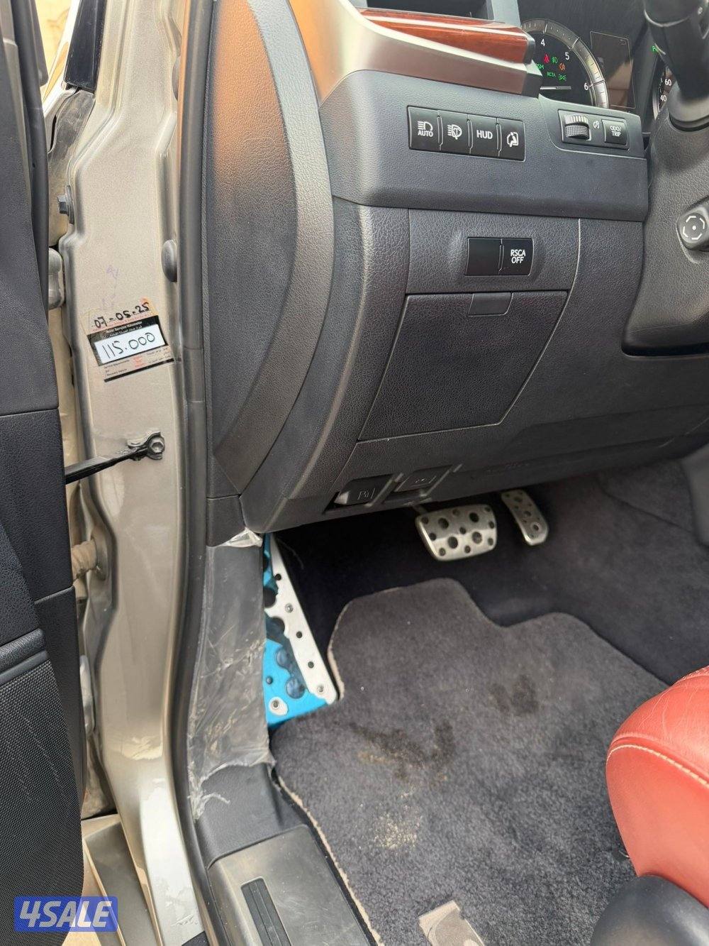 لكزس LX570 الساير 2018 سبورت بحاله الوكاله عداد 108 الف7