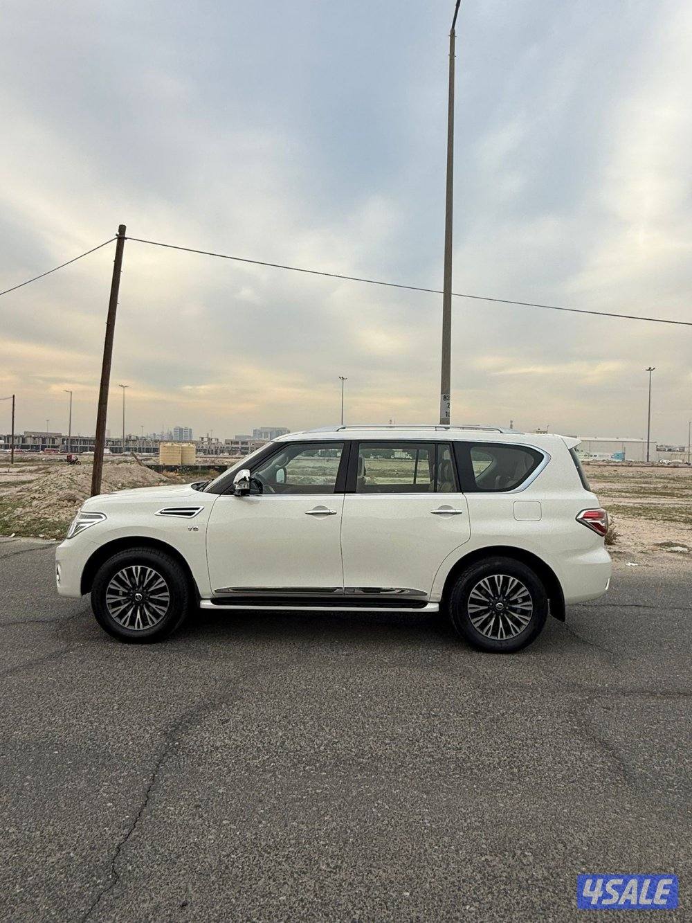 باترول بلاتنيوم ستي 2014 البابطين بحاله الوكاله عداد 190 الف3