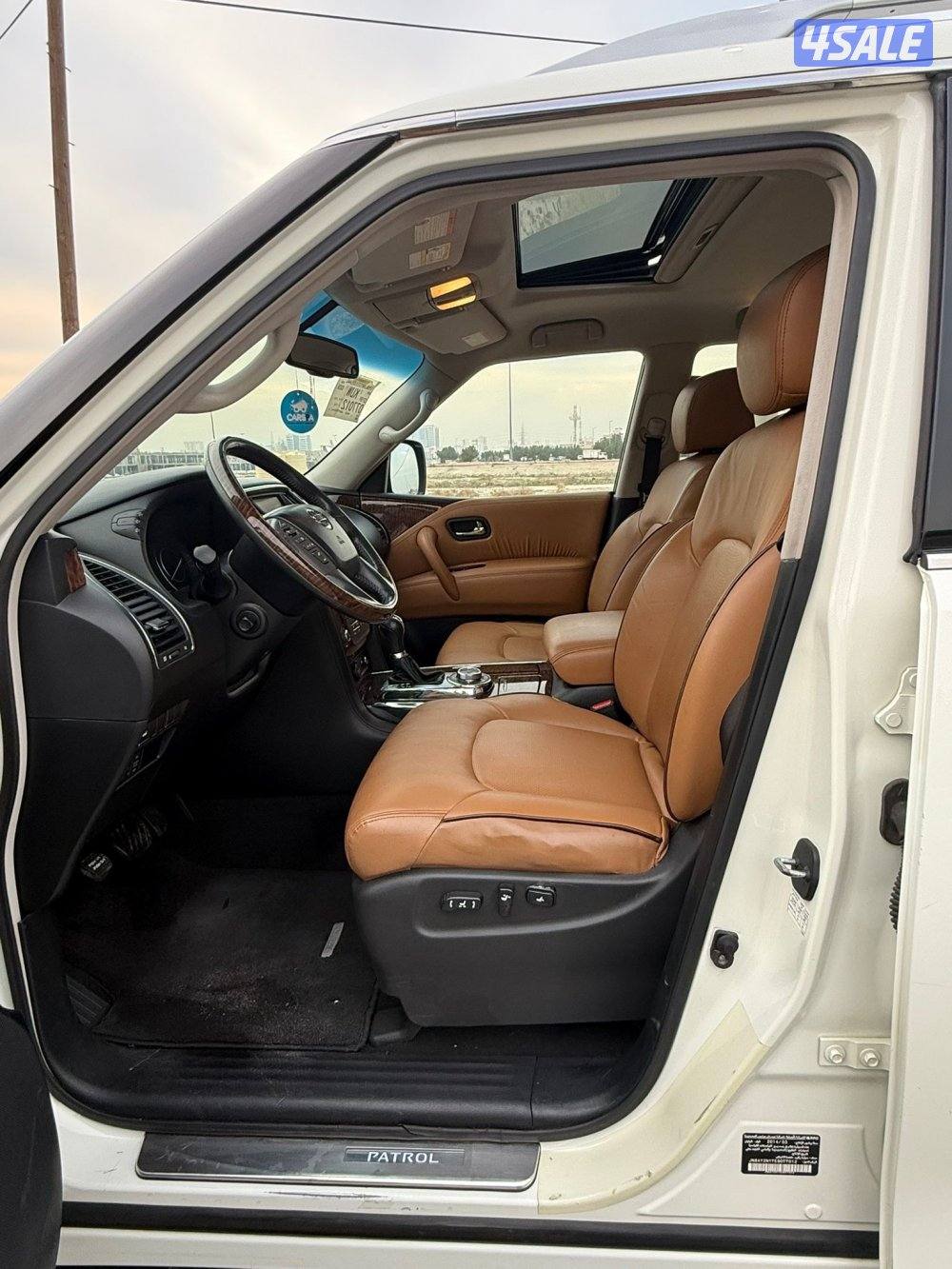 باترول بلاتنيوم ستي 2014 البابطين بحاله الوكاله عداد 190 الف9