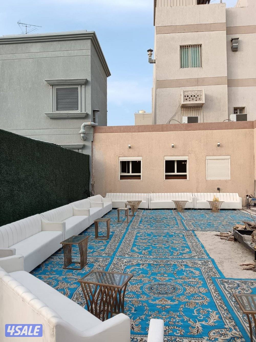 تأجير كراسي وطاولات وبنشات وكنب أمريكي ومكيف وزينة منزل وحدائق وجميع م7