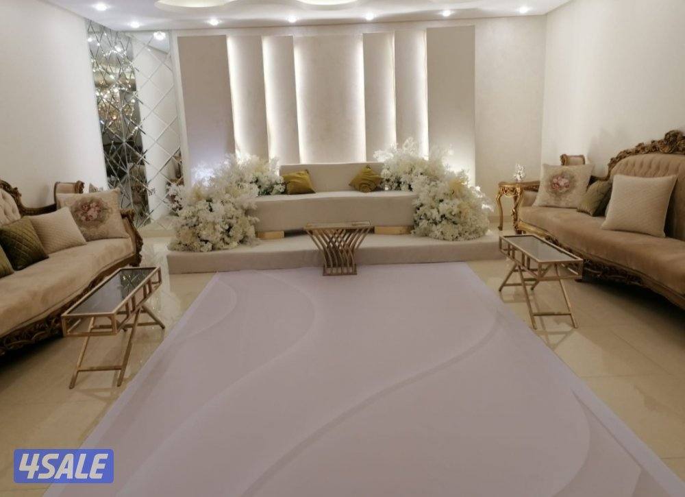 تأجير كراسي وطاولات وبنشات وكنب أمريكي ومكيف وزينة منزل وحدائق وجميع م13