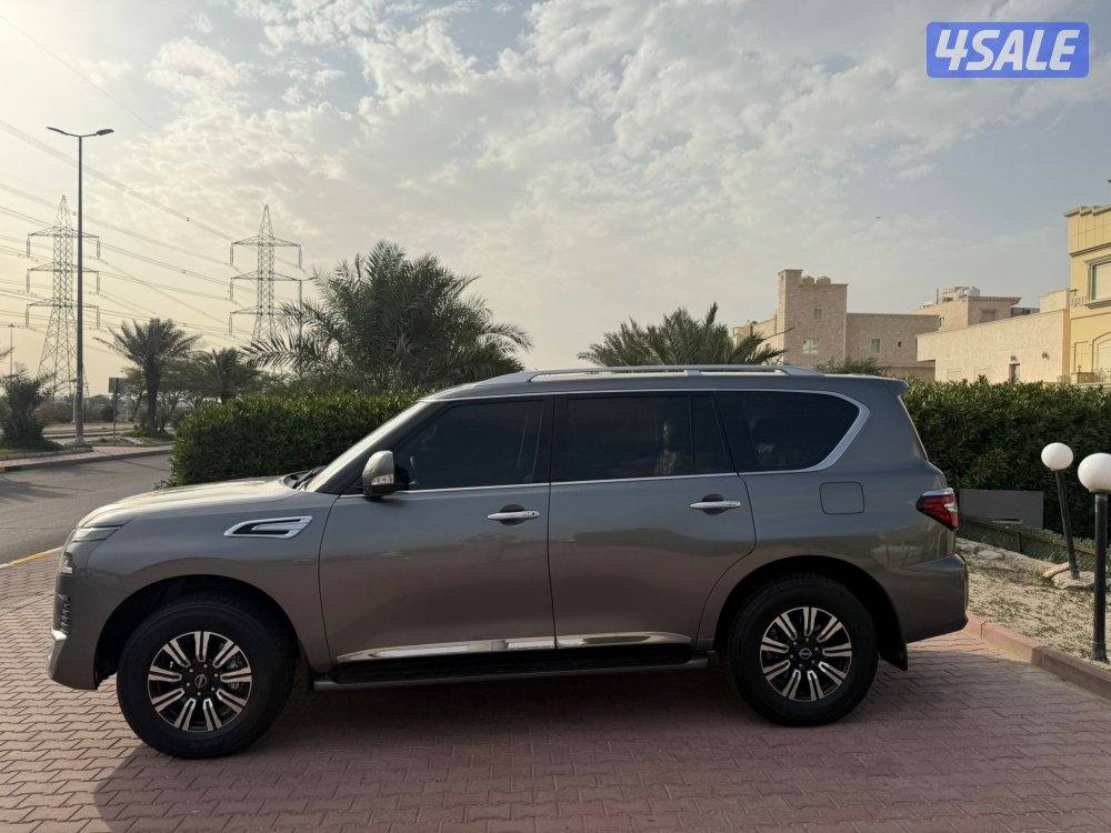 باترول تيتانيوم 2024 البابطين بحاله الوكاله عداد 20 الف1