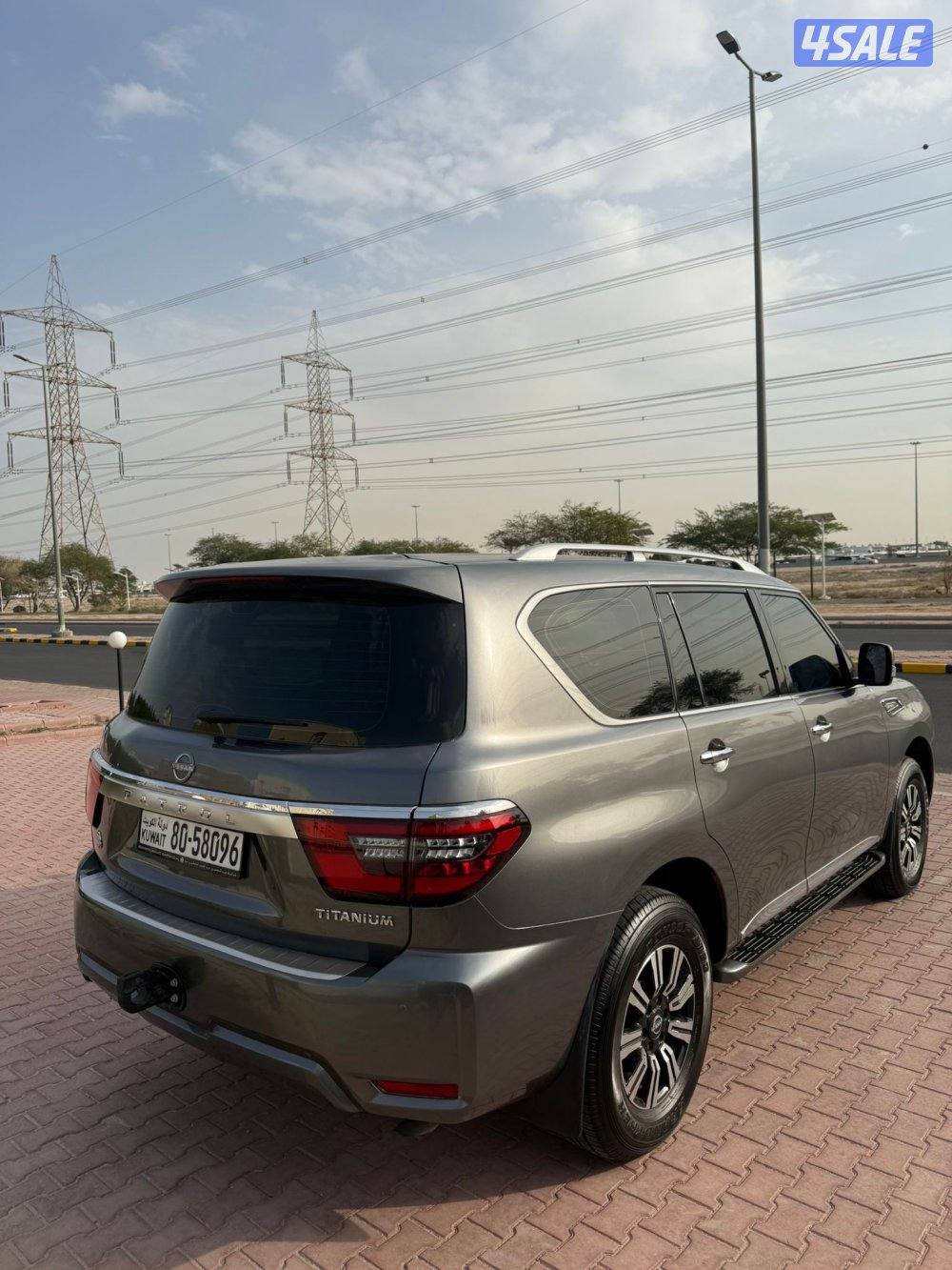 باترول تيتانيوم 2024 البابطين بحاله الوكاله عداد 20 الف4