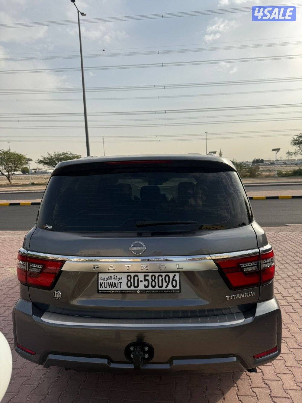 باترول تيتانيوم 2024 البابطين بحاله الوكاله عداد 20 الف7