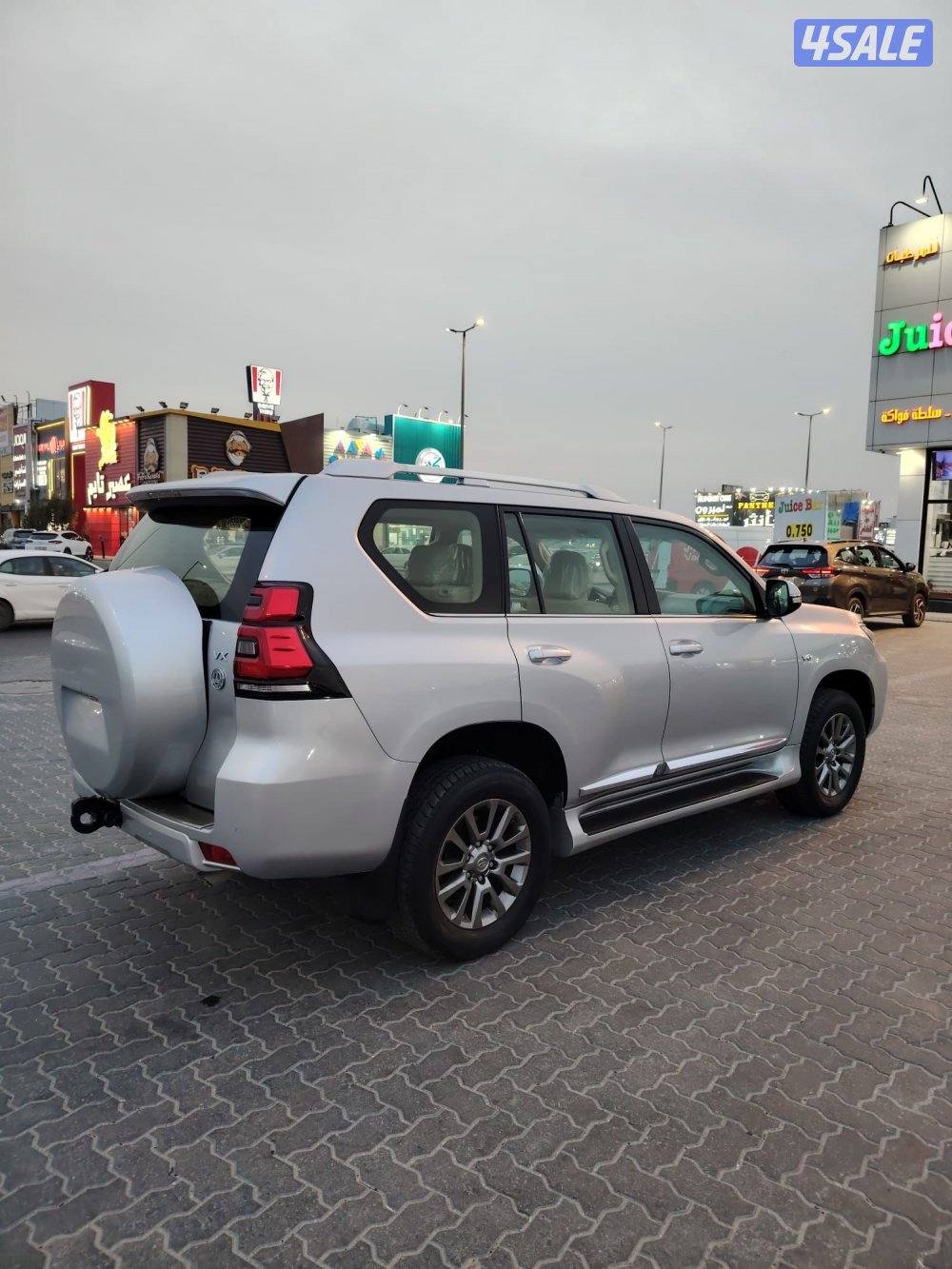 برادو VX الساير 2020 بحاله الوكاله عداد 108 الف2