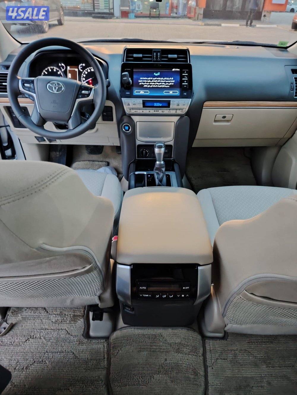 برادو VX الساير 2020 بحاله الوكاله عداد 108 الف3