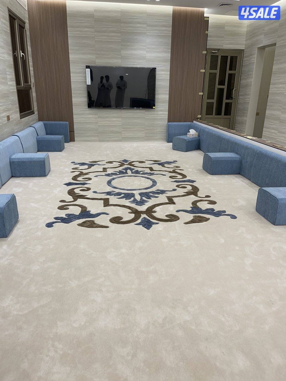 بيع وتركيب وتنجيد جميع السجاد التركي وتفصيل مساند ضهر وتركيب ارضيات با4