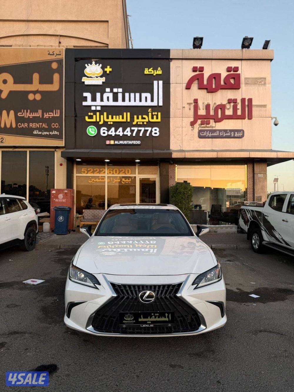 لكزس ES350 مديل2019 عداد ٨٠ شرط الفحص2