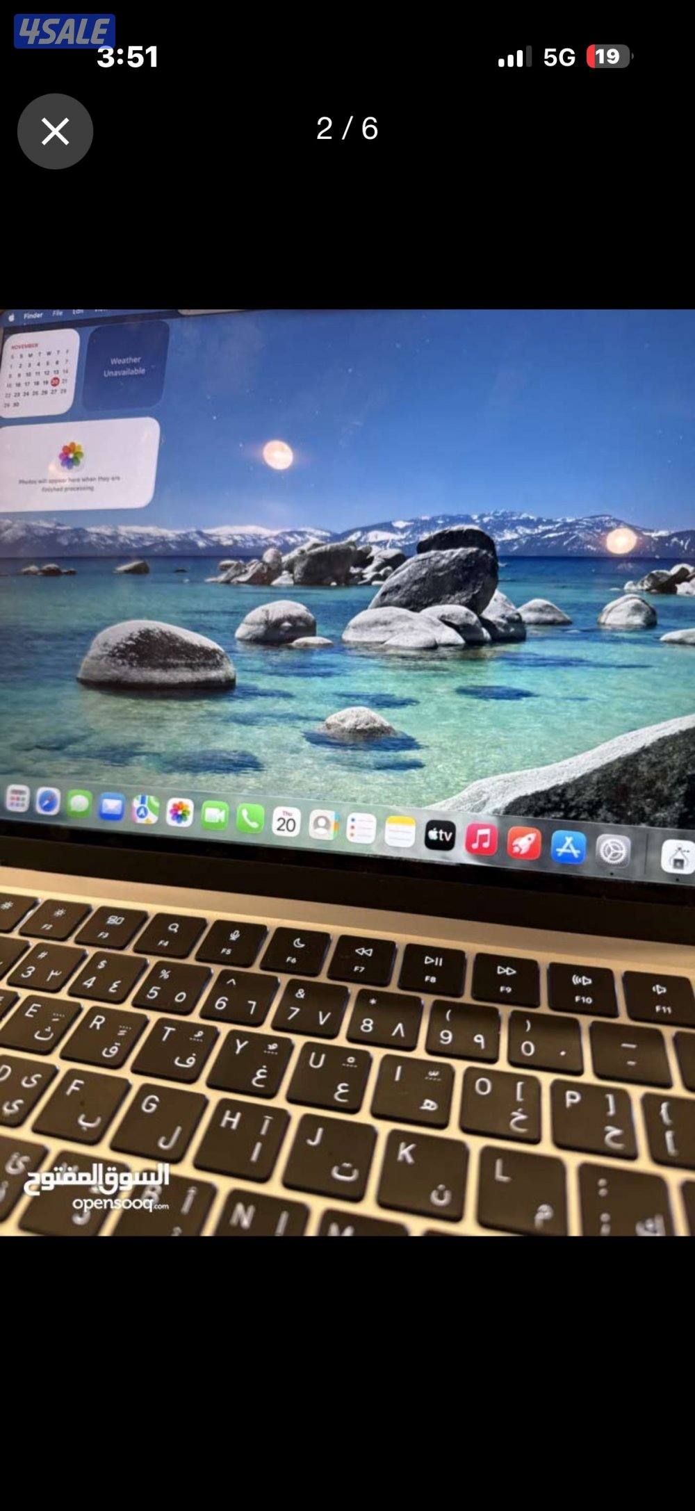 للبيع MacBook Air m4 512gb احدث معالج0