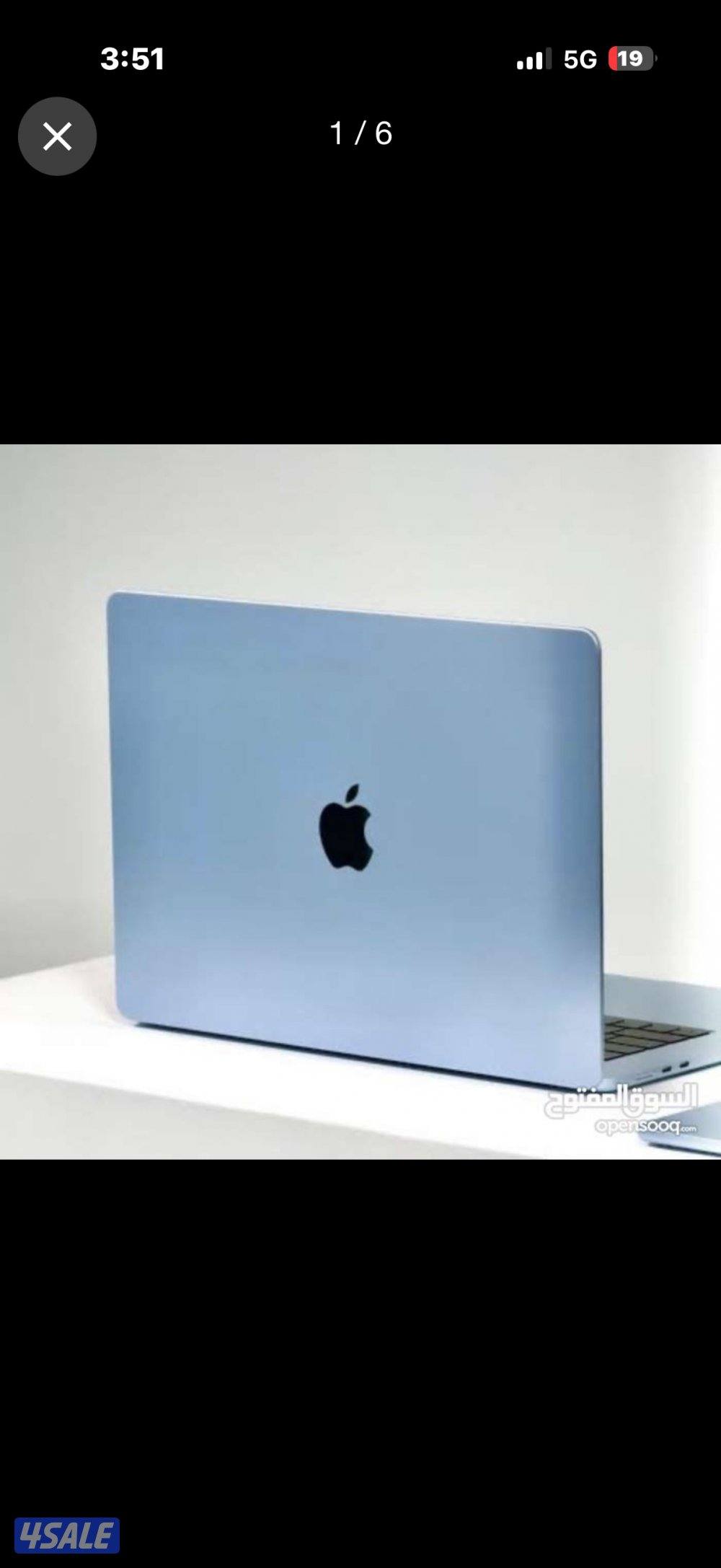 للبيع MacBook Air m4 512gb احدث معالج2