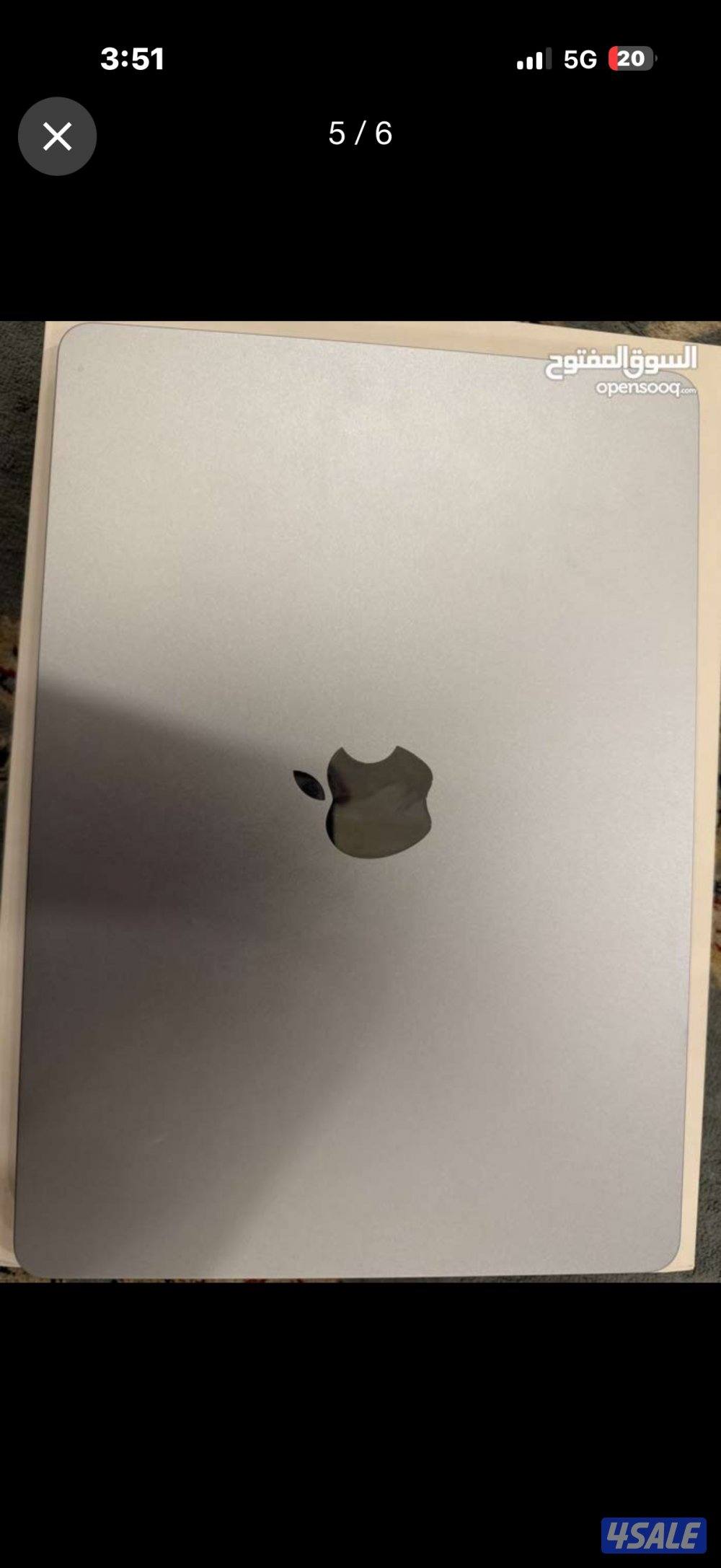 للبيع MacBook Air m4 512gb احدث معالج4