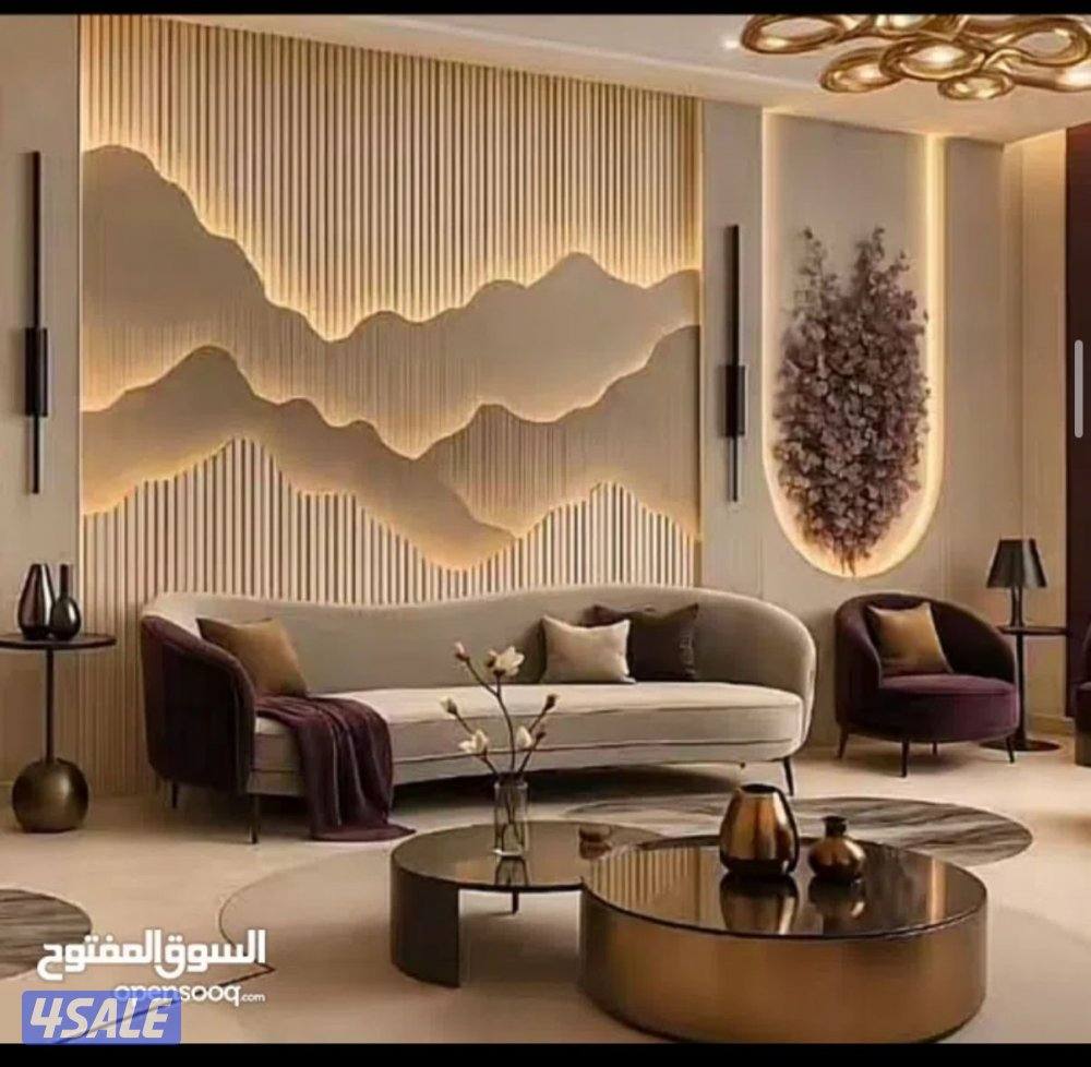 تصميم وتنفيذ ديكورات منازل داخليه1