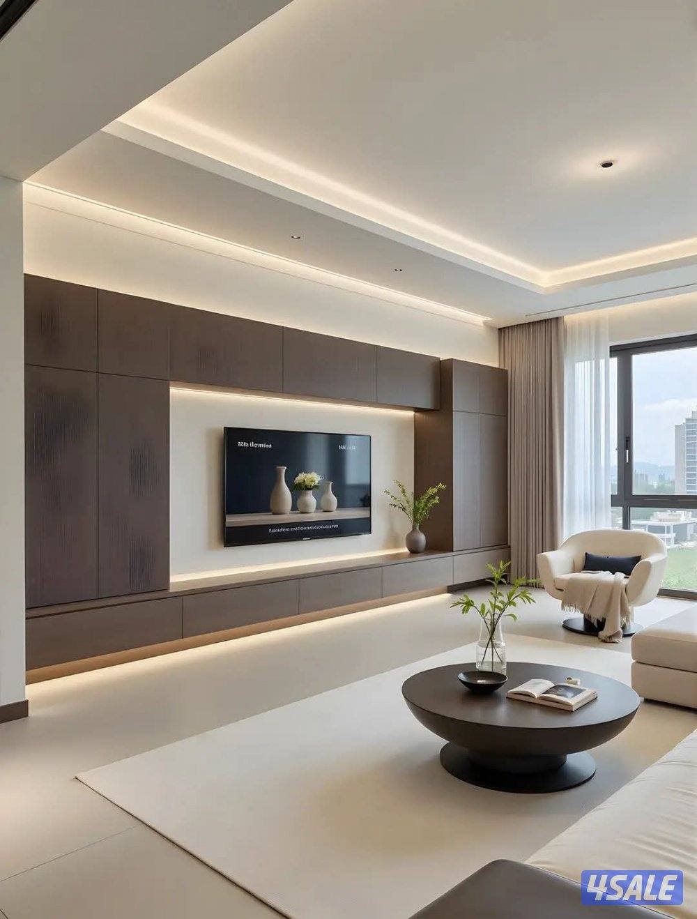 تصميم وتنفيذ ديكورات منازل داخليه13