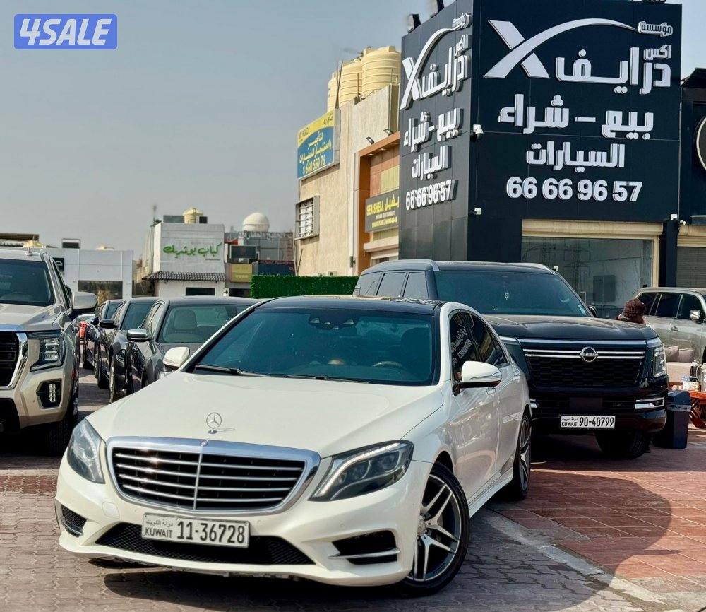 مرسيدس S400 موديل 2014 صبغ الوكاله شرط الفحص0