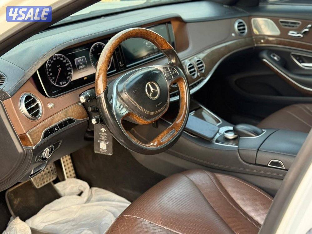 مرسيدس S400 موديل 2014 صبغ الوكاله شرط الفحص3