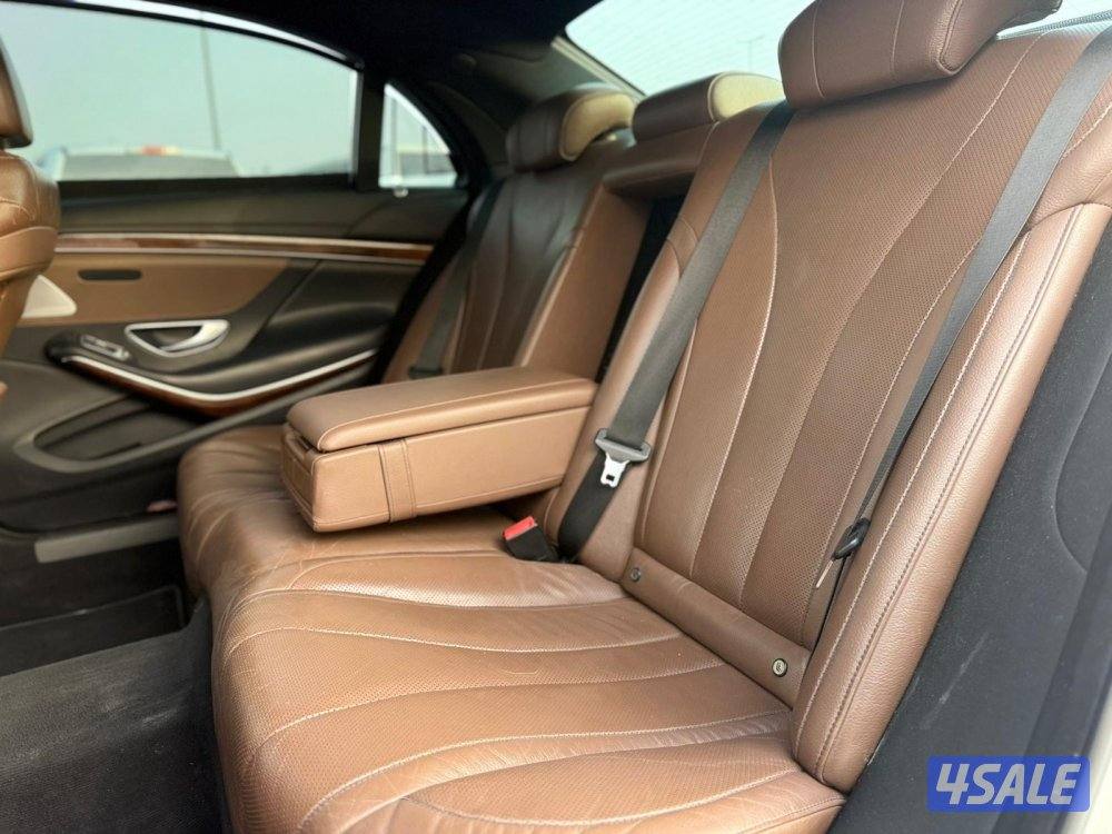 مرسيدس S400 موديل 2014 صبغ الوكاله شرط الفحص4