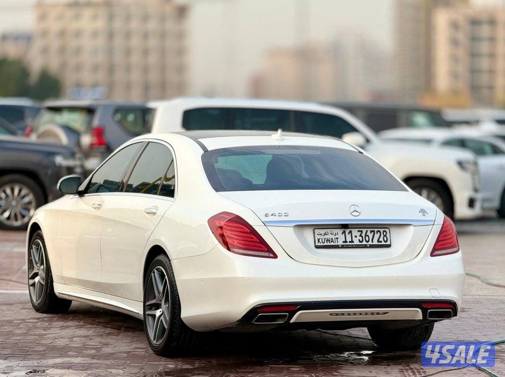 مرسيدس S400 موديل 2014 صبغ الوكاله شرط الفحص7