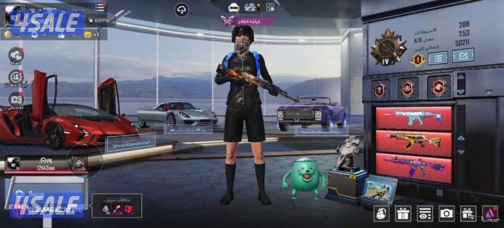 حساب ببجي السقوط كامل A.B0