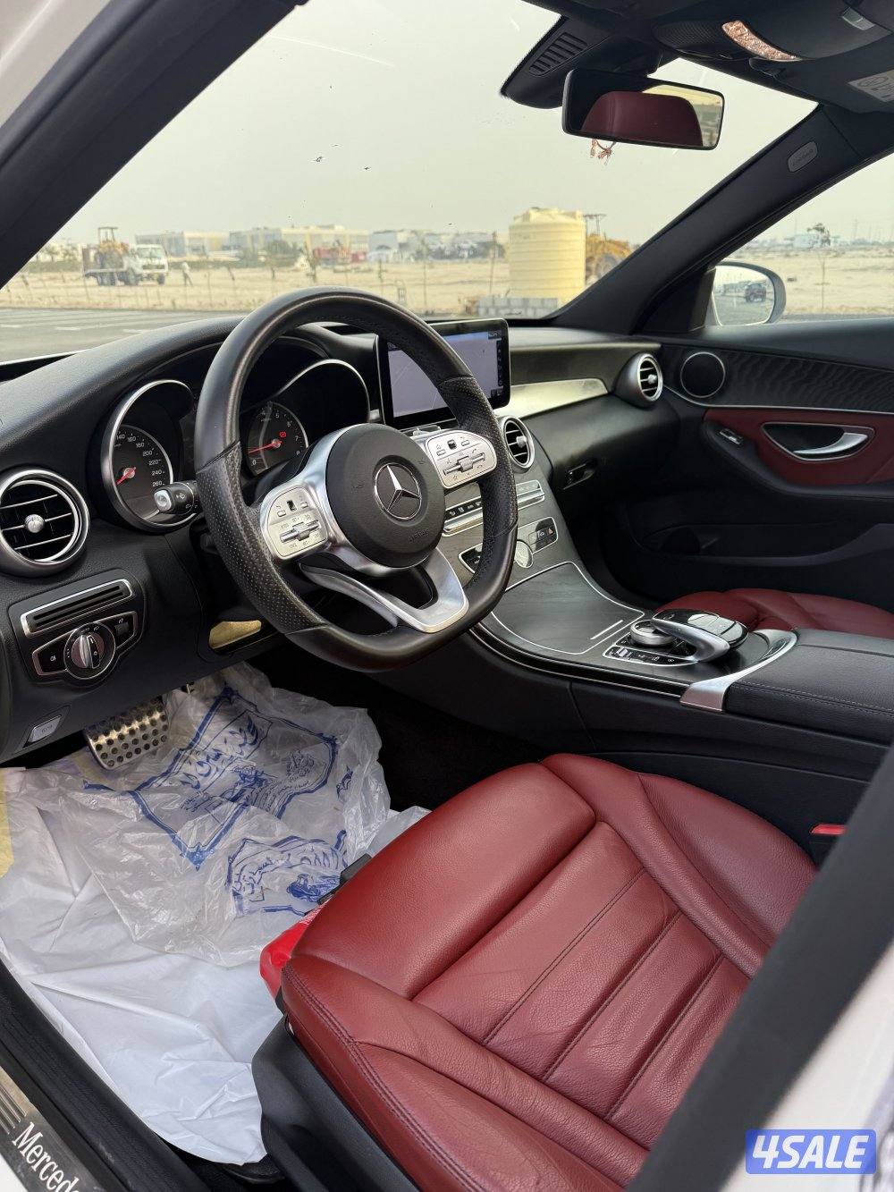 مرسيدس c200 شرط الفحص 20197