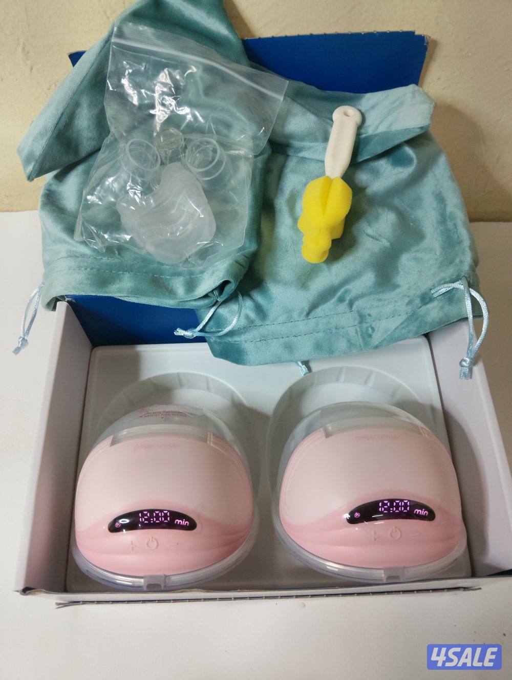 MomMed S21مضخة الثدي المحمولة0