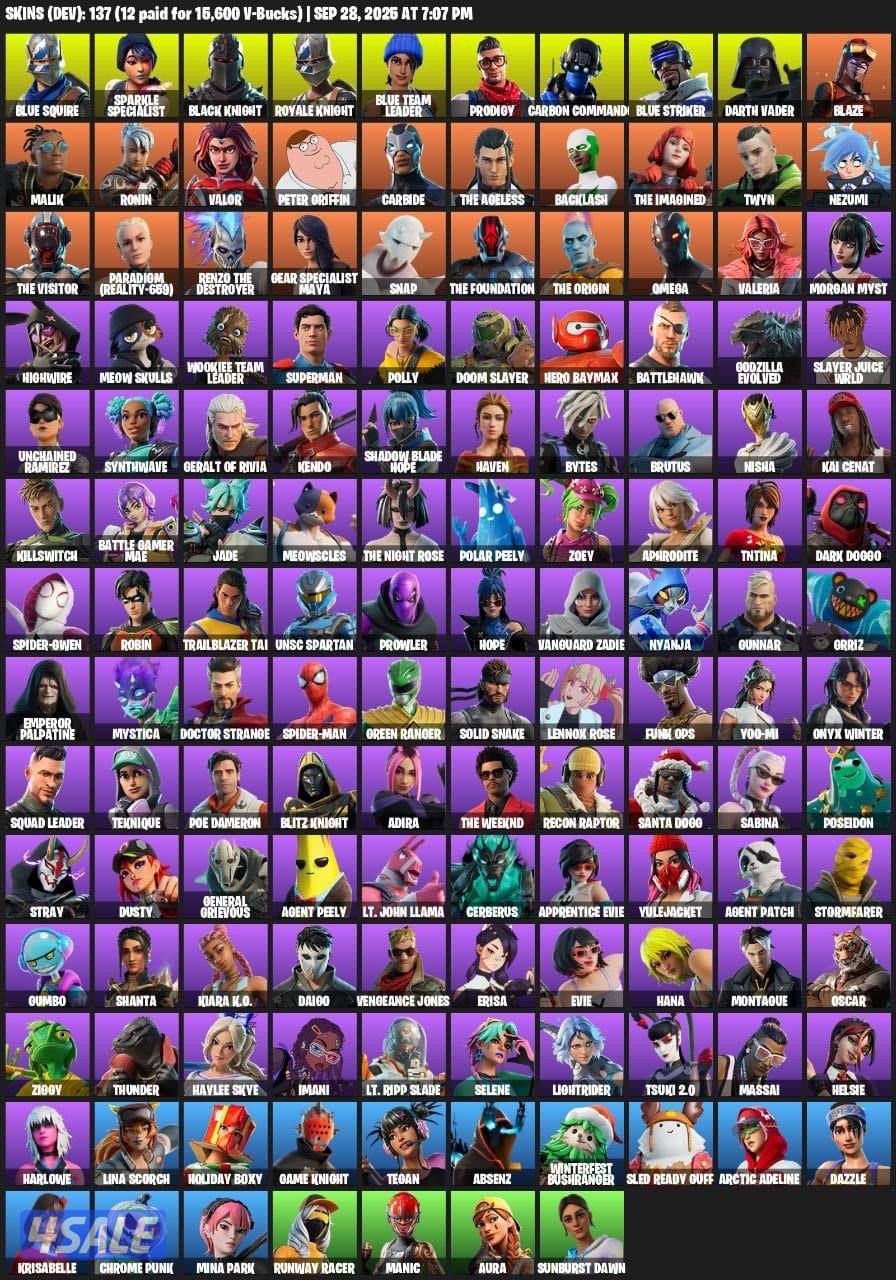 حساب فورت نايت0