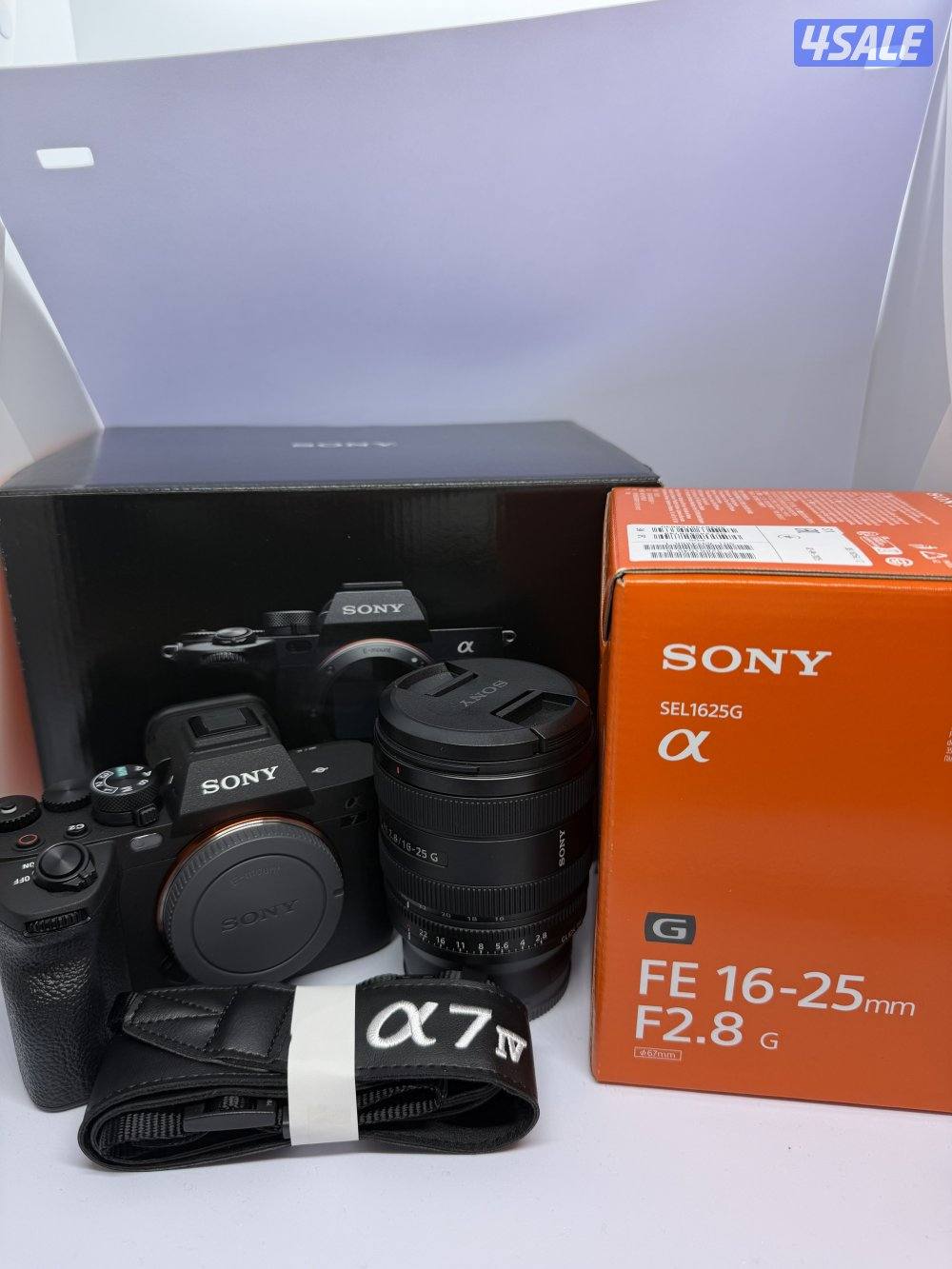 Sony AX7 IV with Sony FE 16-25 mm f2.8G used only one time1