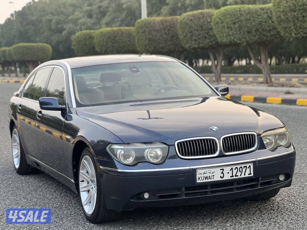 للبيع بي ام 730 صبغ الوكالة الغانم1