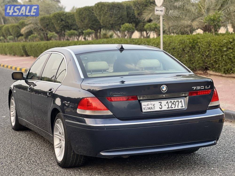 للبيع بي ام 730 صبغ الوكالة الغانم2