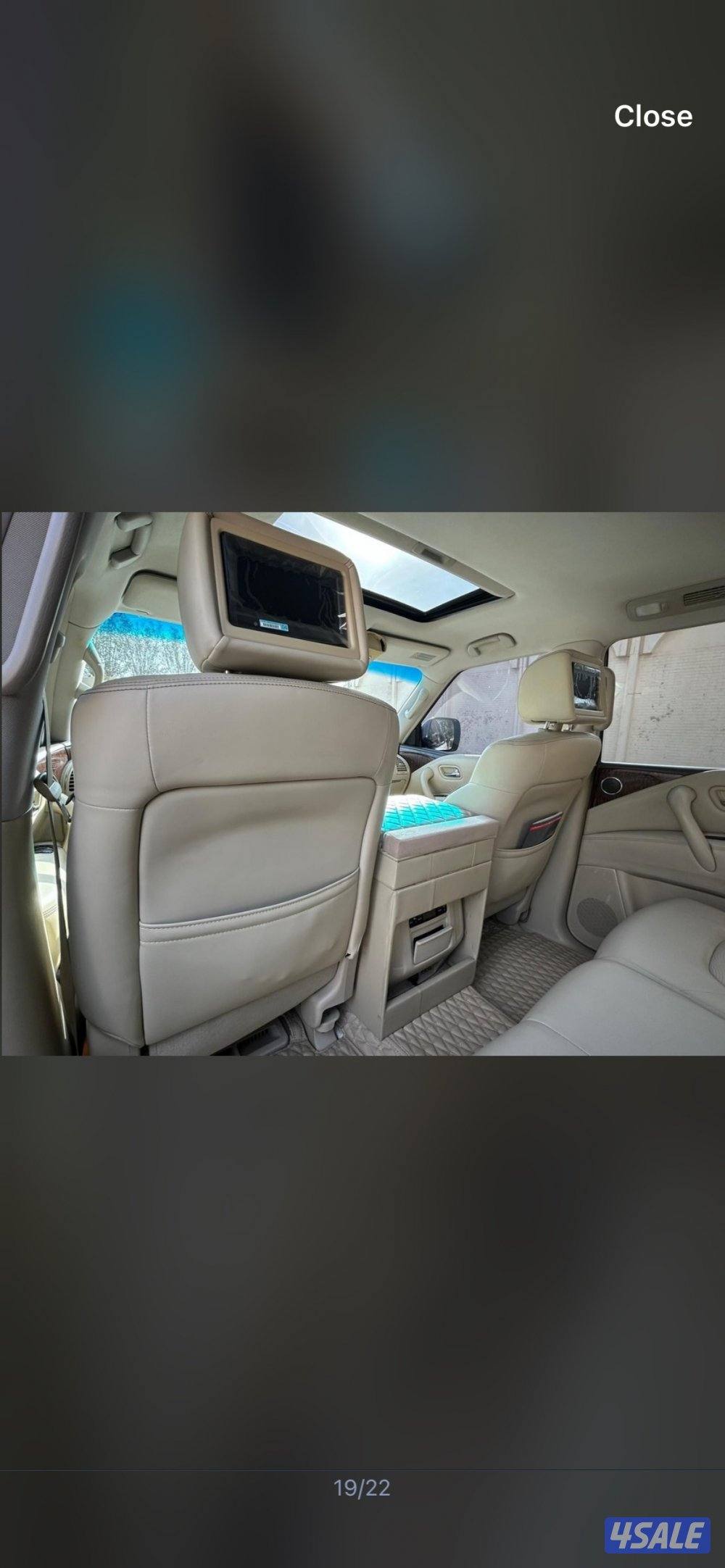 نيسان باترول بلاتينيوم سيتي 2017 صبغ الوكالة نظيف جداً10