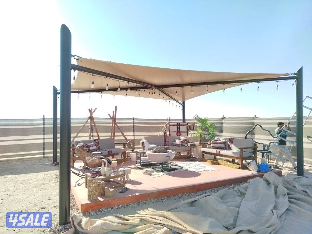 mujalla mujalllat & diwaniyaat parking shads pvc nilon all available0