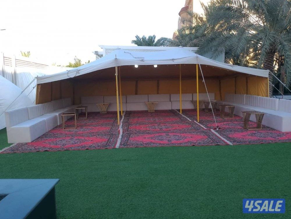 تأجير خيم تاجير بيت شعر تاجير دفايات تسكير حدائق خيام مربعات زينة6