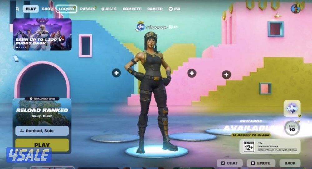 حساب فورت نايت بنت الطياره بس بي سي0