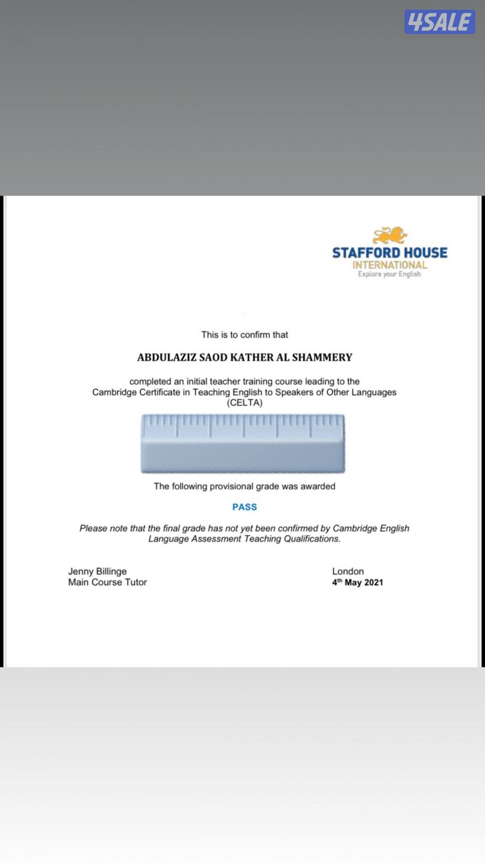 Native English and Arabic Tutor for All Levels – Certified0