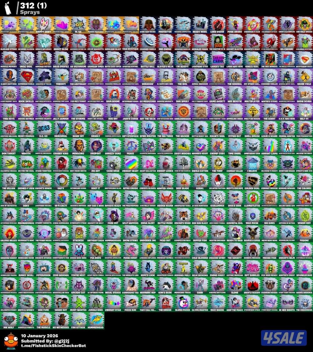 حساب فورت نايت عرق ونادر 🔥2