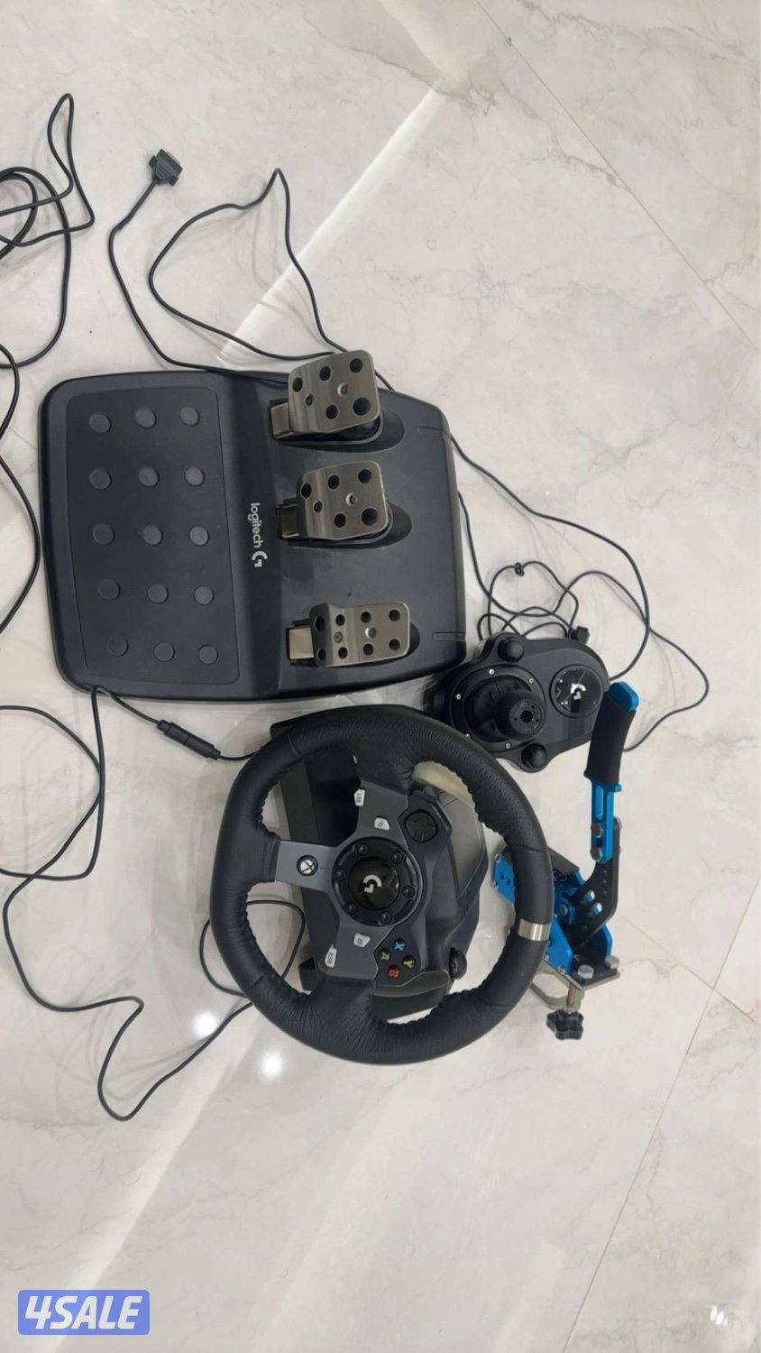 للبيع سكان لوجيتك G920 كامل و معاه سايد (هاند بريك)0