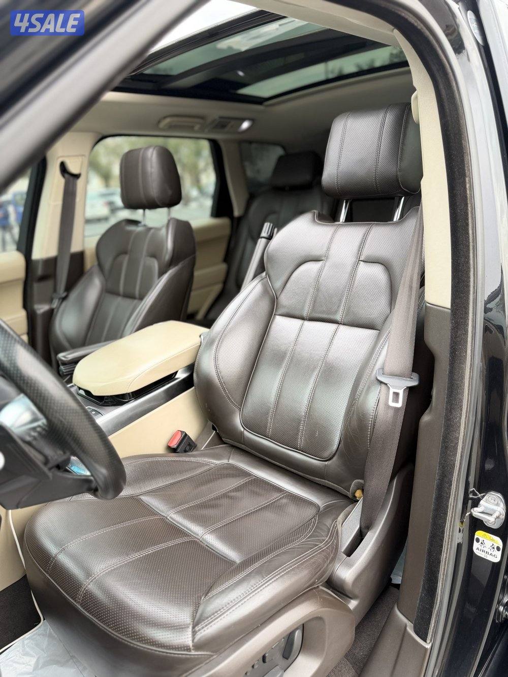 رنج سبورت 2015 بحاله نادره صبغ الوكاله بالكامل ماشي 155 الف8