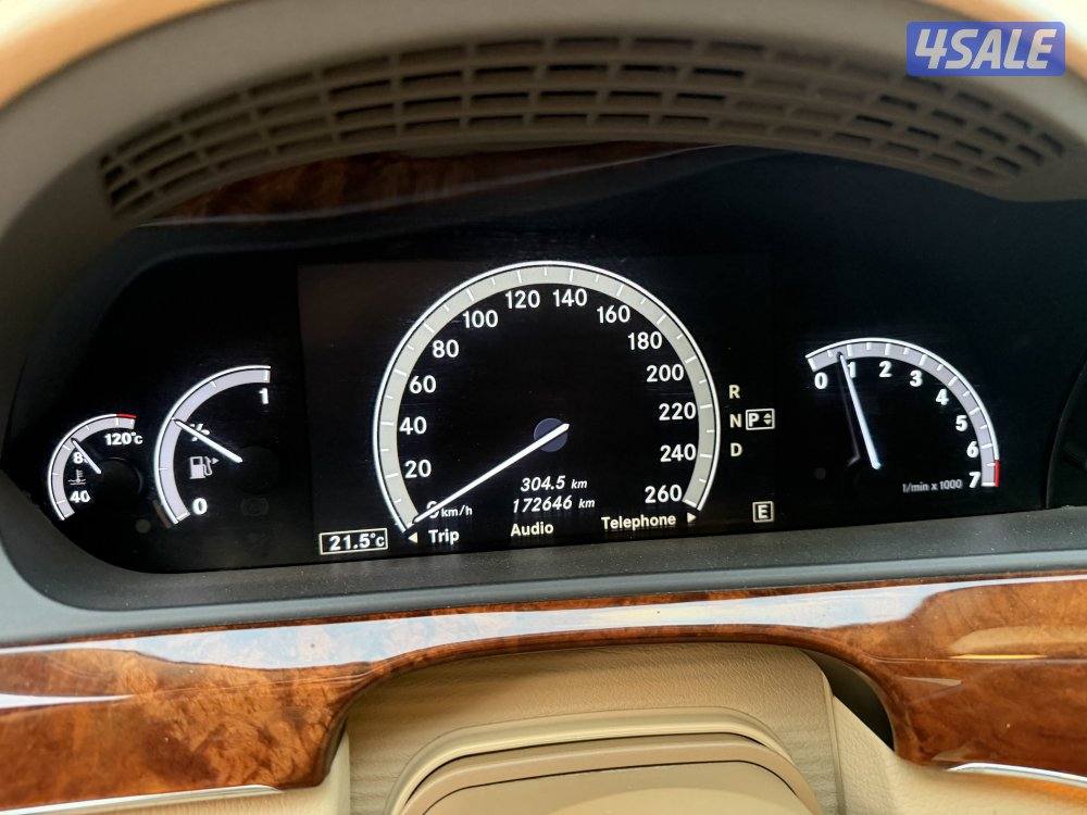 مرسيدس 2012 حجم S300 لارج8