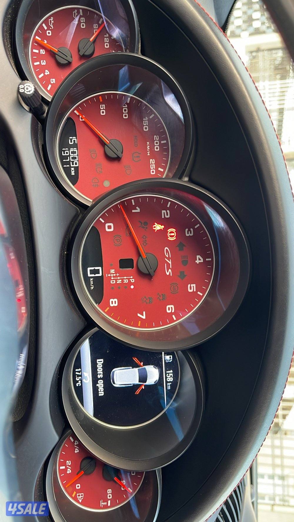 للبيع بورش 2016 كايين Gts شرط الفحص( قير مكينه شاصي )بدي قطعه وحده دبه3