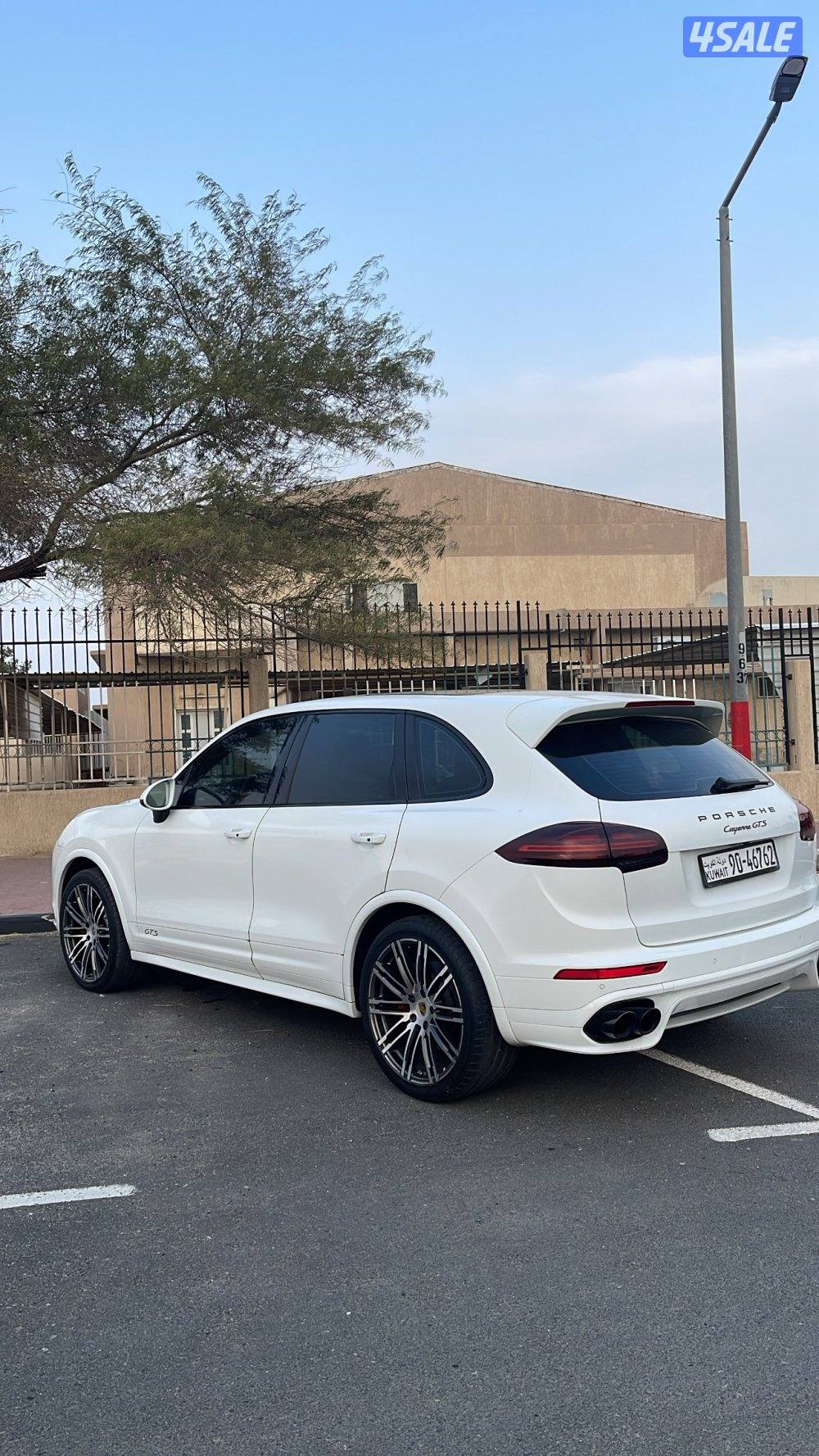 للبيع بورش 2016 كايين Gts شرط الفحص( قير مكينه شاصي )بدي قطعه وحده دبه5