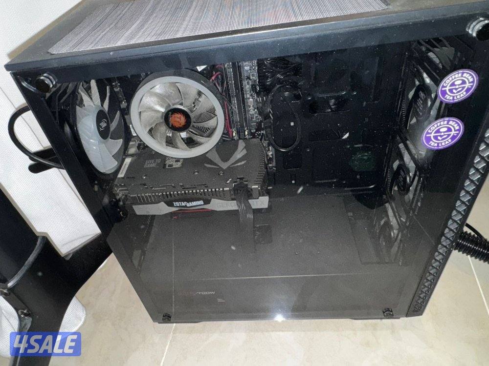 للبيع بي سي مع كامل اغراضه  كرت 2060 super  معالج i5 الجيل العاشر1
